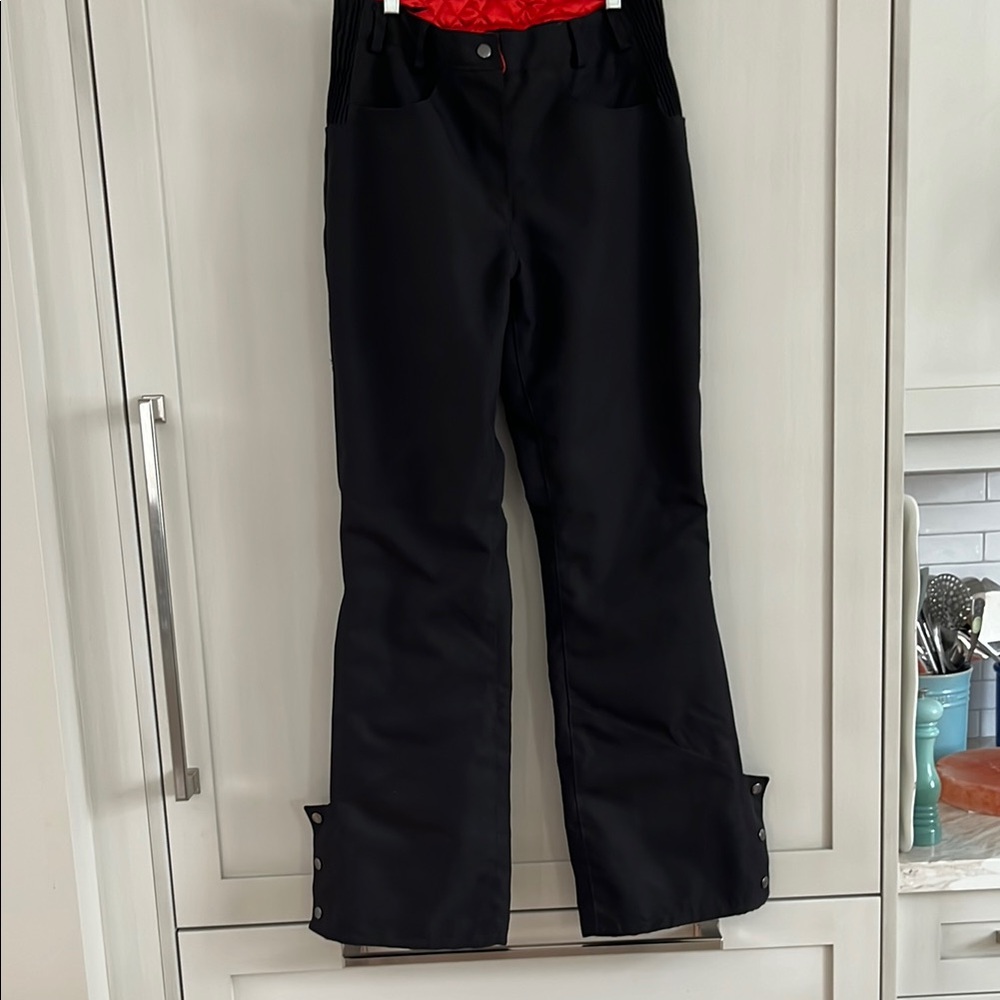 EUC Joe Rocket Ballistic Nylon Motorcycle Pants with Zip and Snap Leg Hem Close